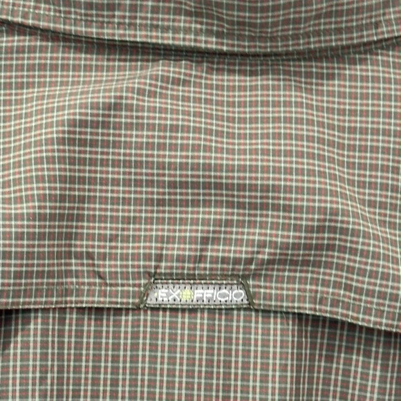 🌲 Rugged Exofficio Mens Earth Tones - Snap Closures.‎ Shirt XL 🌲 - Picture 7 of 13